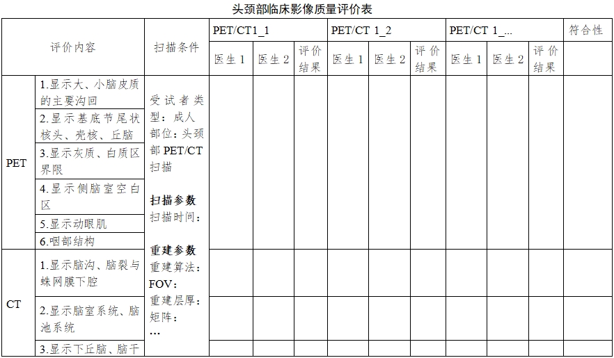 正電子發(fā)射/X射線計算機斷層成像系統(tǒng)同品種臨床評價注冊審查指導(dǎo)原則（2023年第31號）(圖8)