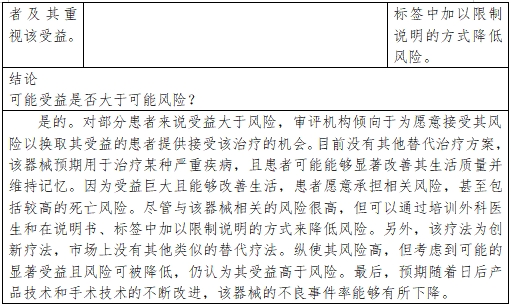 醫(yī)療器械產(chǎn)品受益-風險判定技術指導原則（2023修訂版）（2023年第25號）(圖19)
