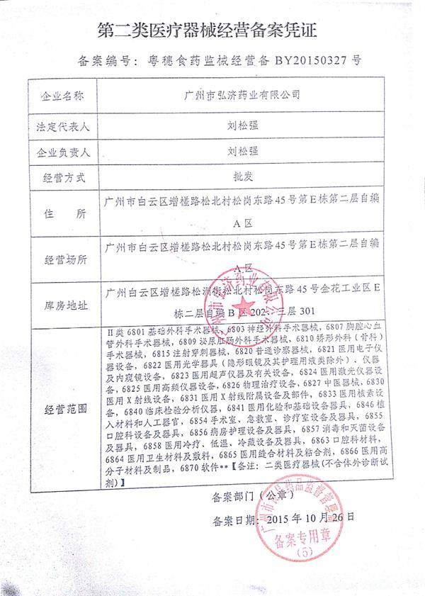 二類醫療器械經營備案憑證申請材料有哪些？(圖2)